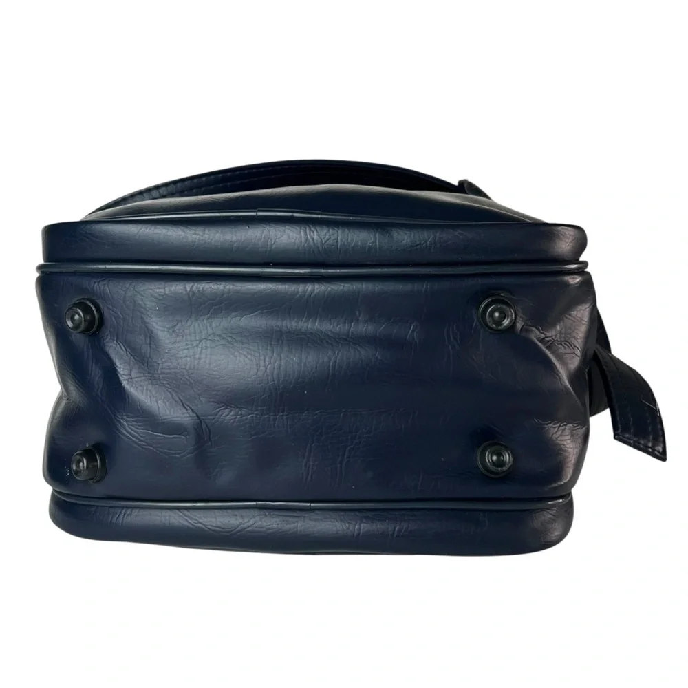 Vintage Speedo Navy Messenger Crossbody Bag Y2K Retro Sport Shoulder Bag
